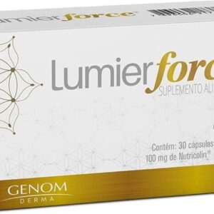 Suplemento Alimentar Lumier Force 100mg 30 Cápsulas Moles